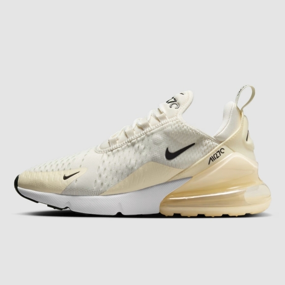 Nike Air Max 270 Women's  Sail/Coconut Milk/Pale Ivory/Black - Picture 2 of 5